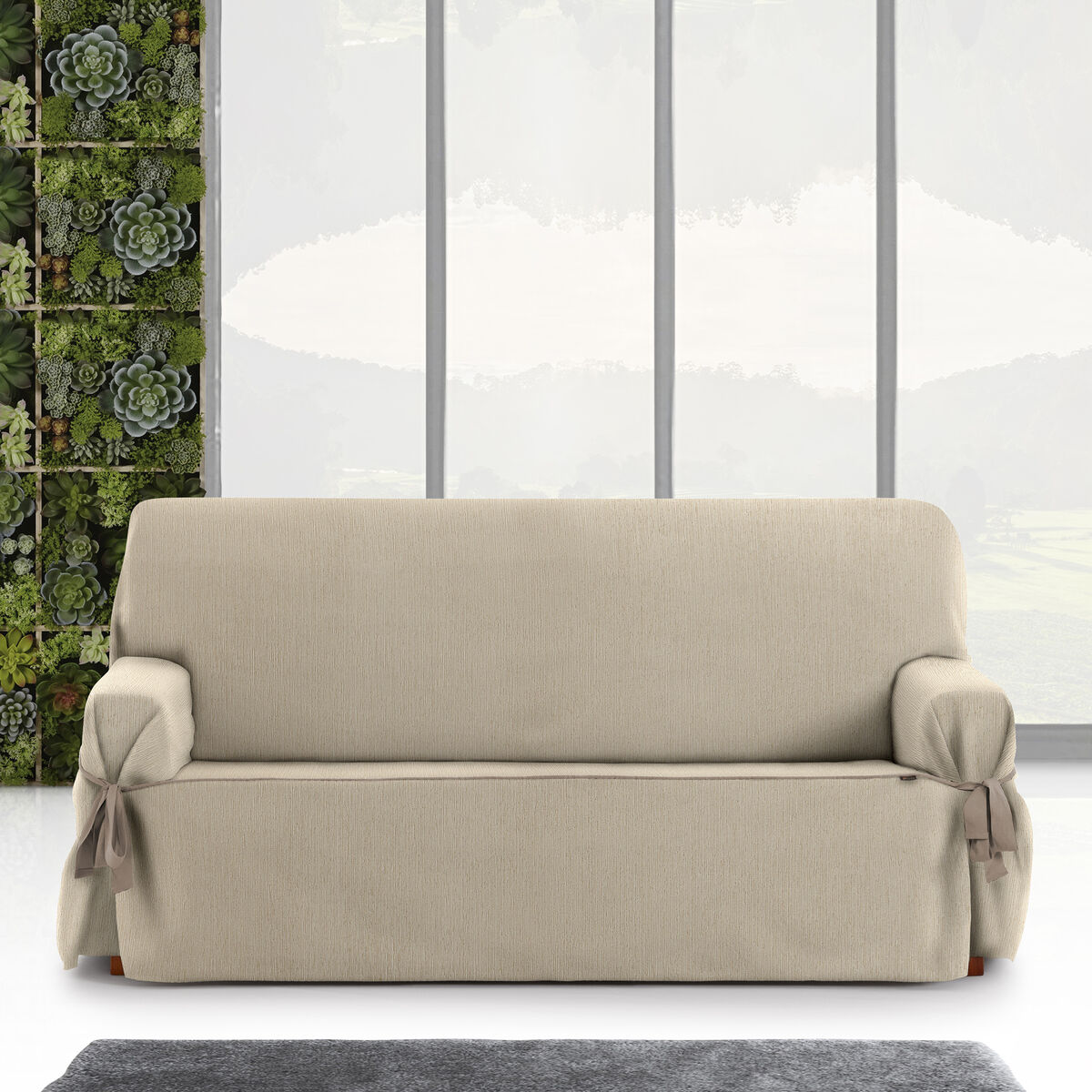 Prevleka za kavč Eysa MID Bež 100 x 110 x 180 cm